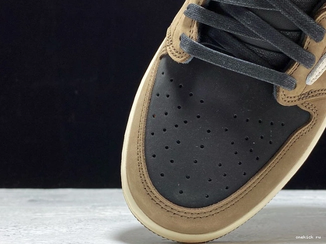 Rep Onekick Travis SP Jordan Low OG Air Dark x Mocha 1 Scott CQ4277-001 0629